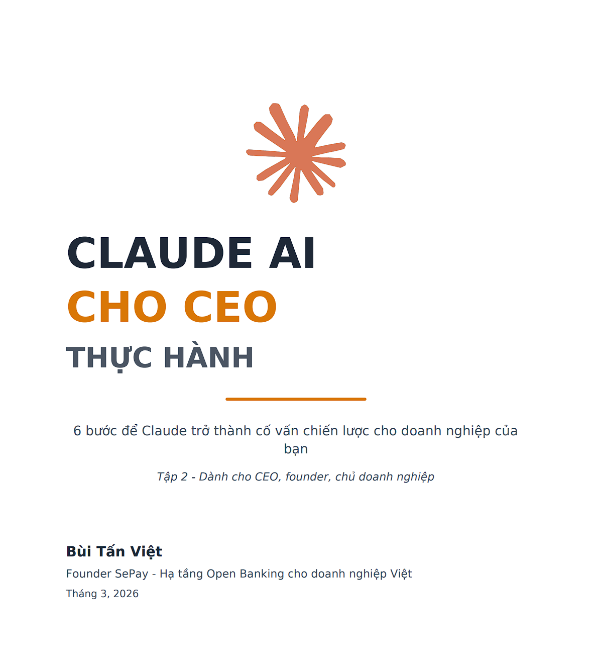 Claude AI cho CEO